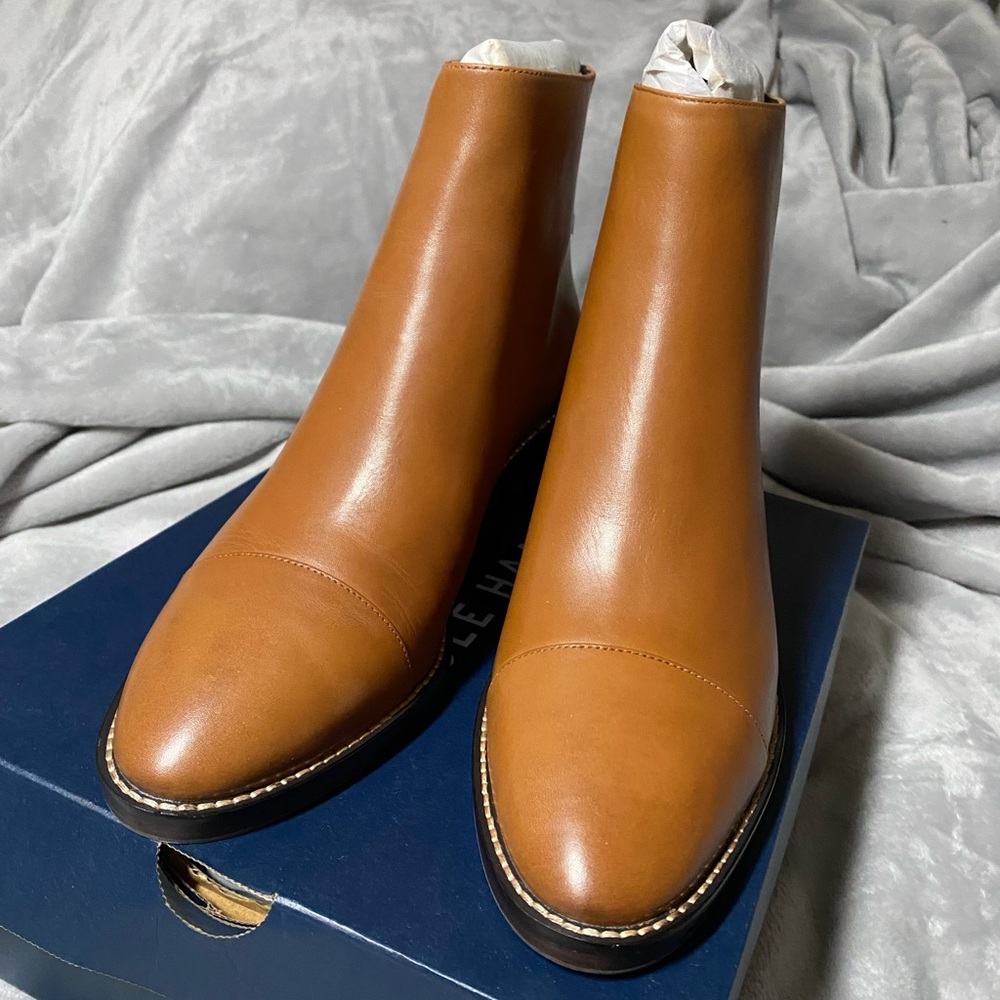 Cole Haan Winnie waterproof leather boots
